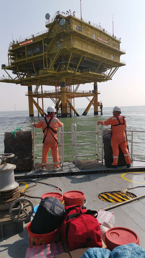 虹潤不怕遠征難，直掛云帆濟滄海-虹潤儀表為海上風電運行保駕護航